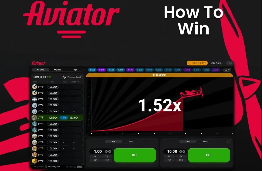 Aviator Crash Game Bet